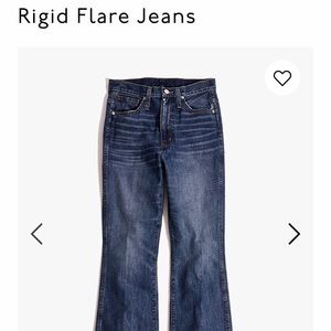Rigid Flared Jeans from the Vintage Collection
